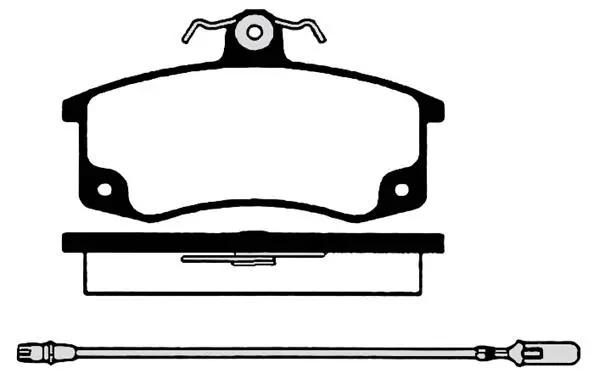 Brake Pad Set, disc brake (RA.0353.0)