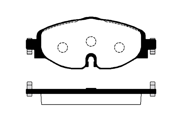 Brake Pad Set, disc brake (RA.0993.1)