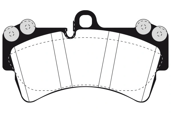 Brake Pad Set, disc brake (RA.1303.0)