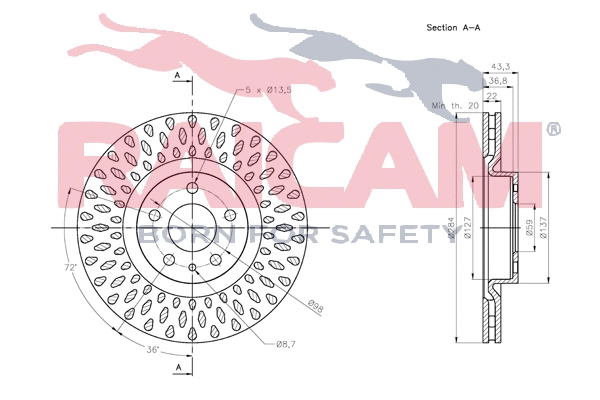 Brake Disc (RD01312)
