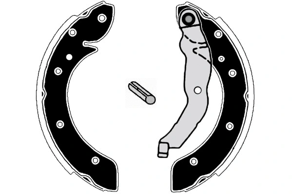 Brake Shoe Set (RA26860)