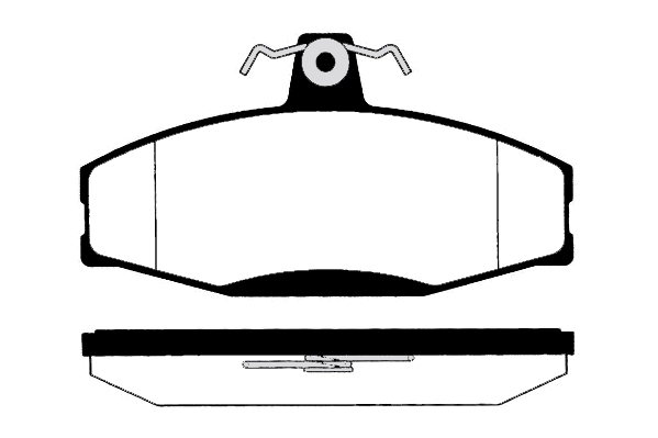Brake Pad Set, disc brake (RA.0258.0)