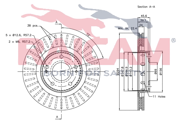 Brake Disc (RD00359)