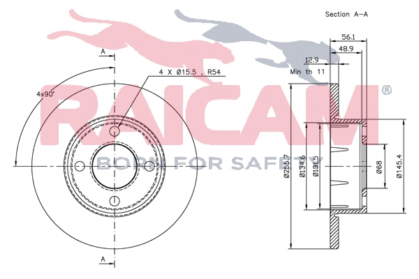 Brake Disc (RD00864)