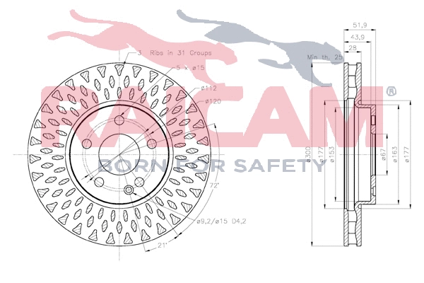 Brake Disc (RD01379)