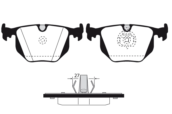 Brake Pad Set, disc brake (RA.0554.1)