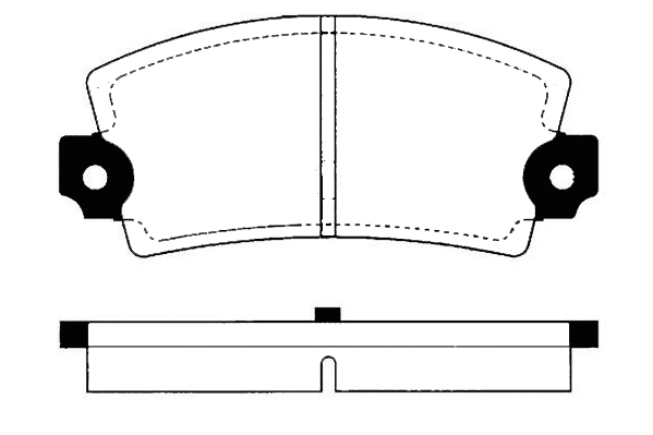 Brake Pad Set, disc brake (RA.0104.0)