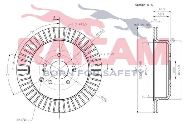 Brake Disc (RD01372)