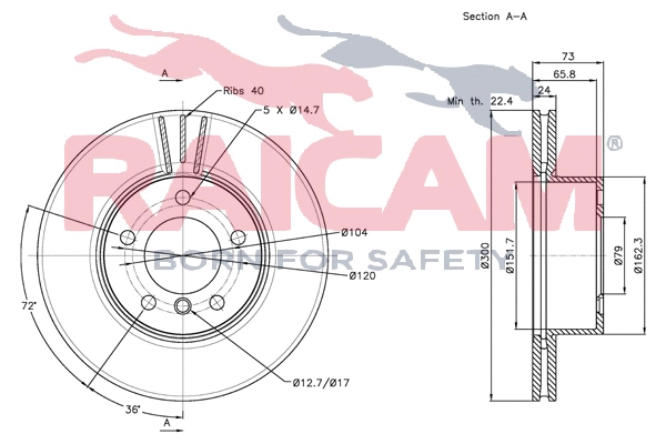 Brake Disc (RD00089)