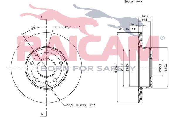 Brake Disc (RD00716)