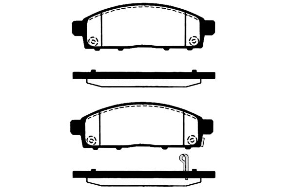 Brake Pad Set, disc brake (RA.0975.0)