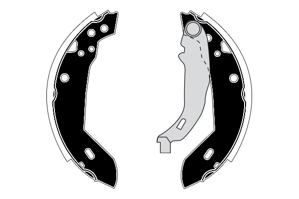 Brake Shoe Set (RA24670)