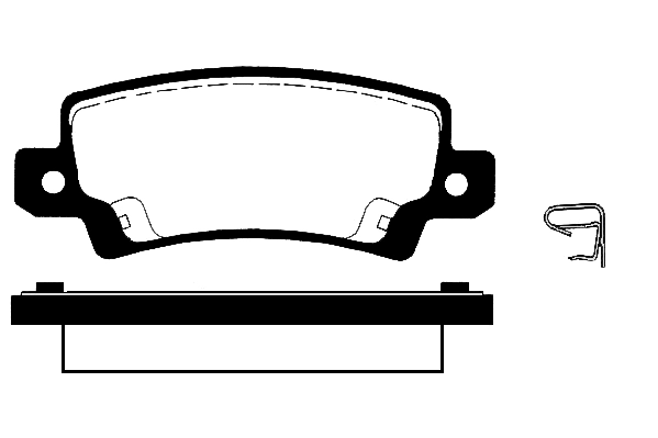 Brake Pad Set, disc brake (RA.0542.0)