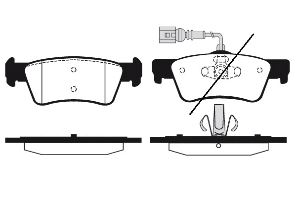 Brake Pad Set, disc brake (RA.0908.2)