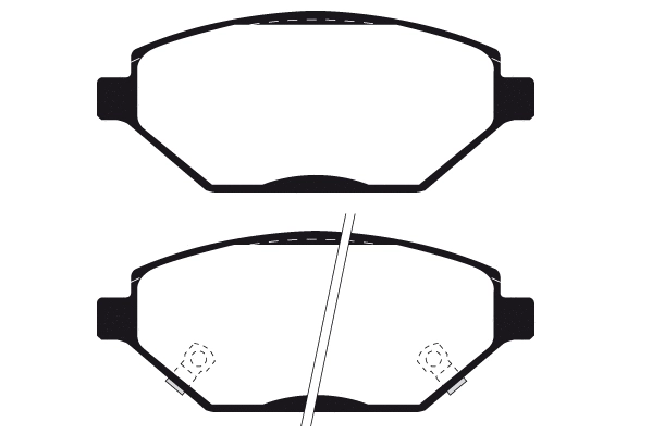 Brake Pad Set, disc brake (RA.1172.0)