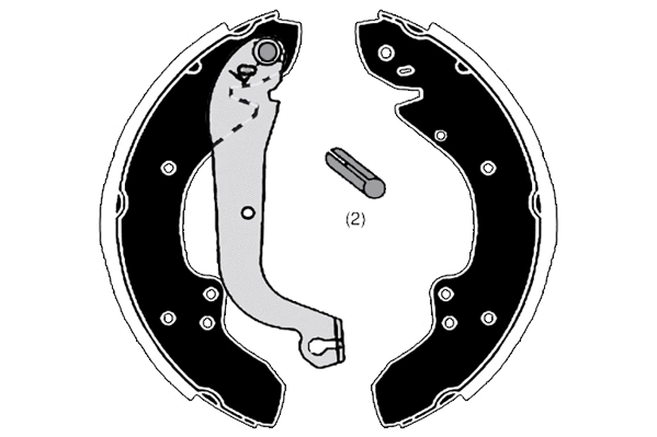 Brake Shoe Set (RA20930)