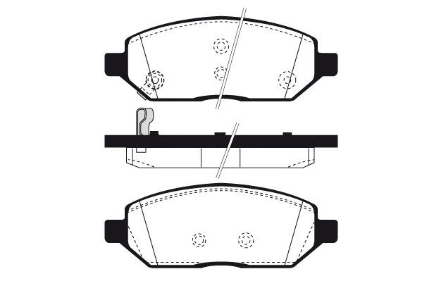 Brake Pad Set, disc brake (RA.1123.0)