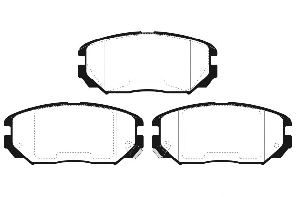 Brake Pad Set, disc brake (RA.1301.0)