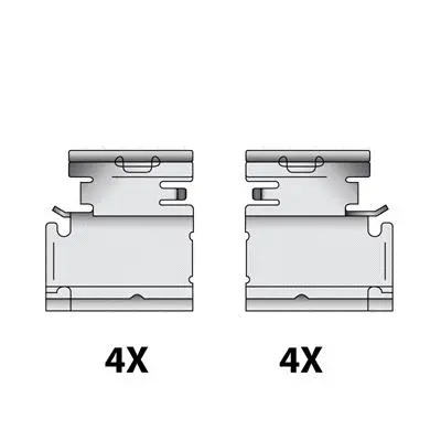 Accessory Kit, disc brake pad (12079414)