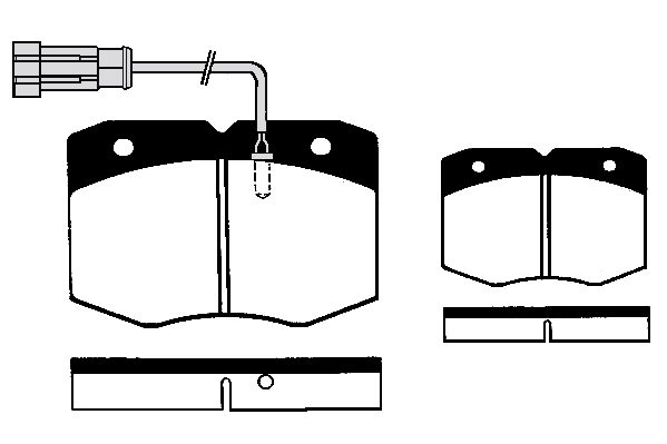 Brake Pad Set, disc brake (RA.0529.2)