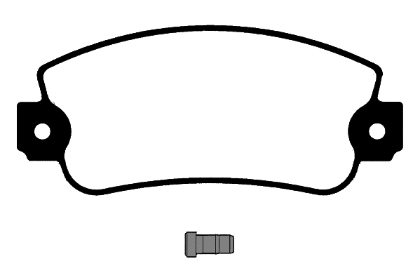Brake Pad Set, disc brake (RA.0250.0)