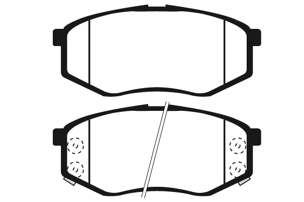 Brake Pad Set, disc brake (RA.1055.1)