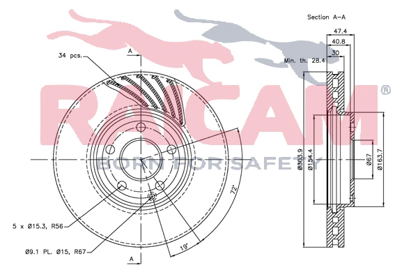 Brake Disc (RD00496)