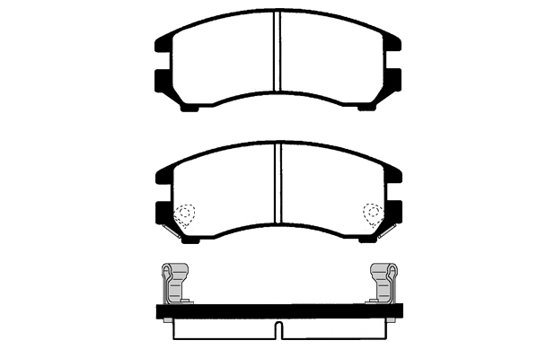 Brake Pad Set, disc brake (RA.0522.0)