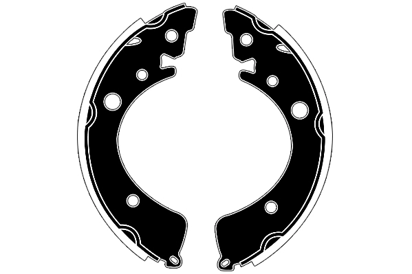 Brake Shoe Set (RA24820)