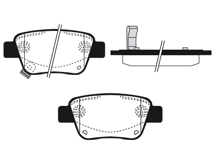 Brake Pad Set, disc brake (RA.0568.0)