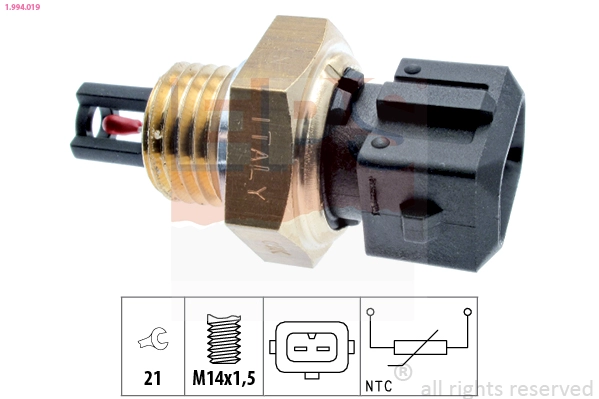 Sensor, intake air temperature (1.994.019)