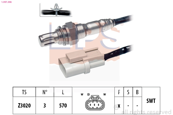 Lambda Sensor (1.997.398)