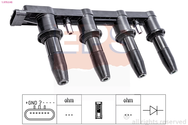 Ignition Coil (1.970.545)