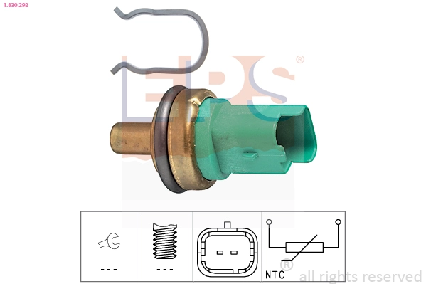 Sensor, oil temperature (1.830.292)