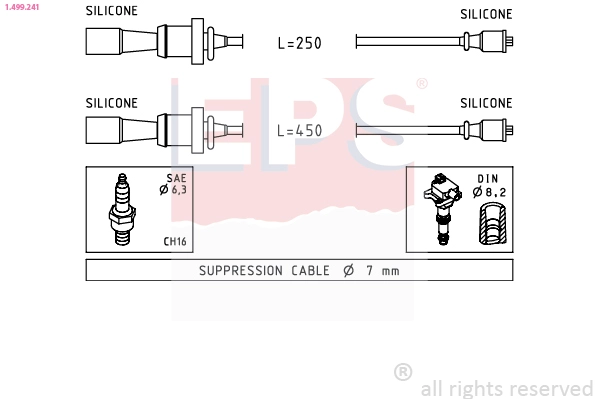 Ignition Cable Kit (1.499.241)