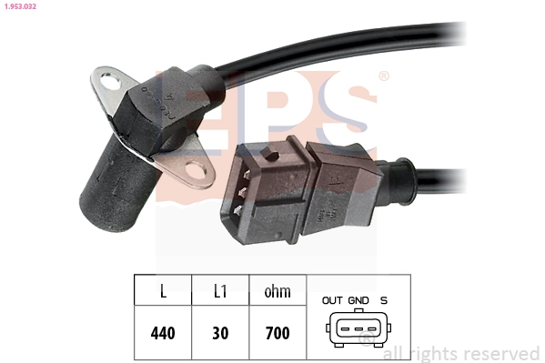 Sensor, crankshaft pulse (1.953.032)