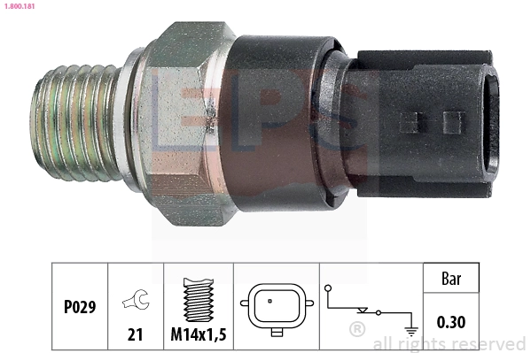 Oil Pressure Switch (1.800.181)