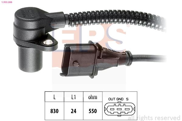 Sensor, crankshaft pulse (1.953.266)