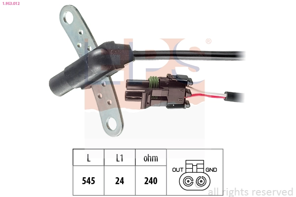 Sensor, crankshaft pulse (1.953.012)