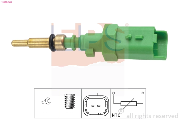 Sensor, coolant temperature (1.830.385)