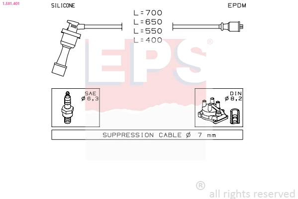 Ignition Cable Kit (1.501.401)