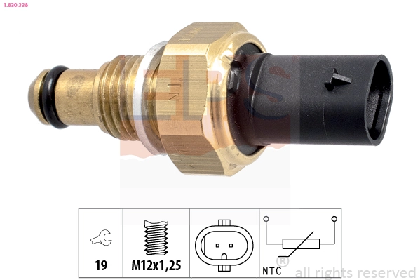 Sensor, fuel temperature (1.830.338)