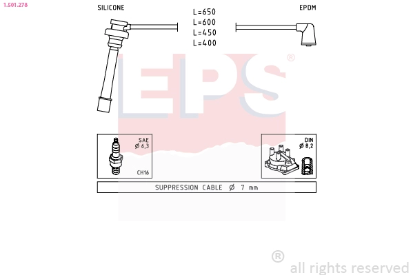 Ignition Cable Kit (1.501.278)