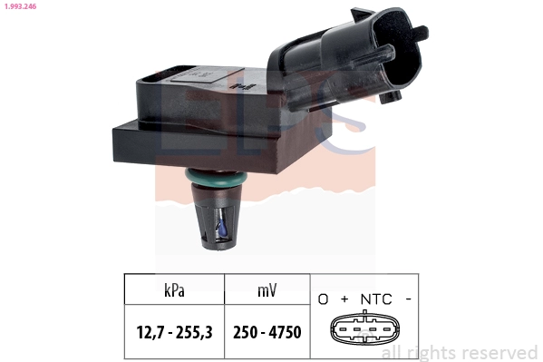 Air Pressure Sensor, altitude adaption (1.993.246)