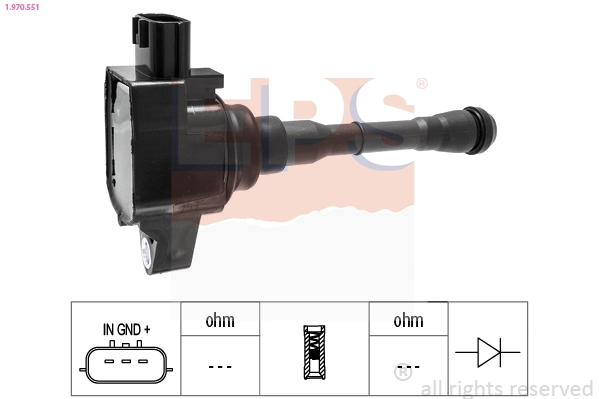 Ignition Coil (1.970.551)
