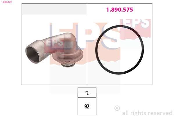 Thermostat, coolant (1.880.349)
