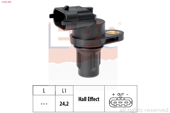 Sensor, camshaft position (1.953.387)