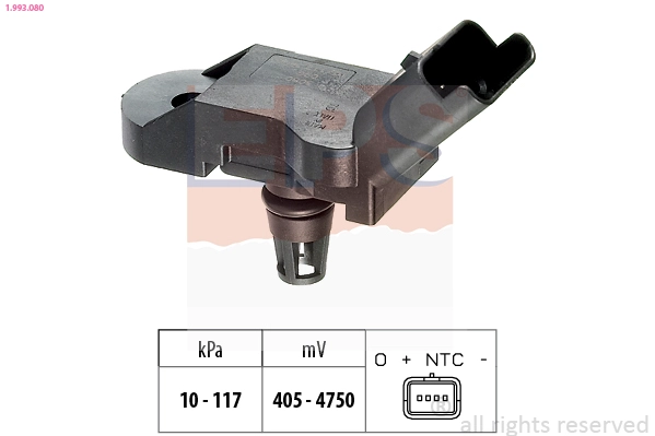 Air Pressure Sensor, altitude adaption (1.993.080)