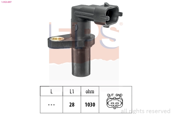 Sensor, crankshaft pulse (1.953.697)