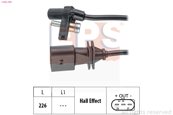 Sensor, crankshaft pulse (1.953.759)